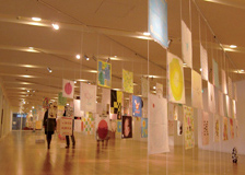 The JAGDA Exhibition 2011 Hankerchives for Tohoku Children 